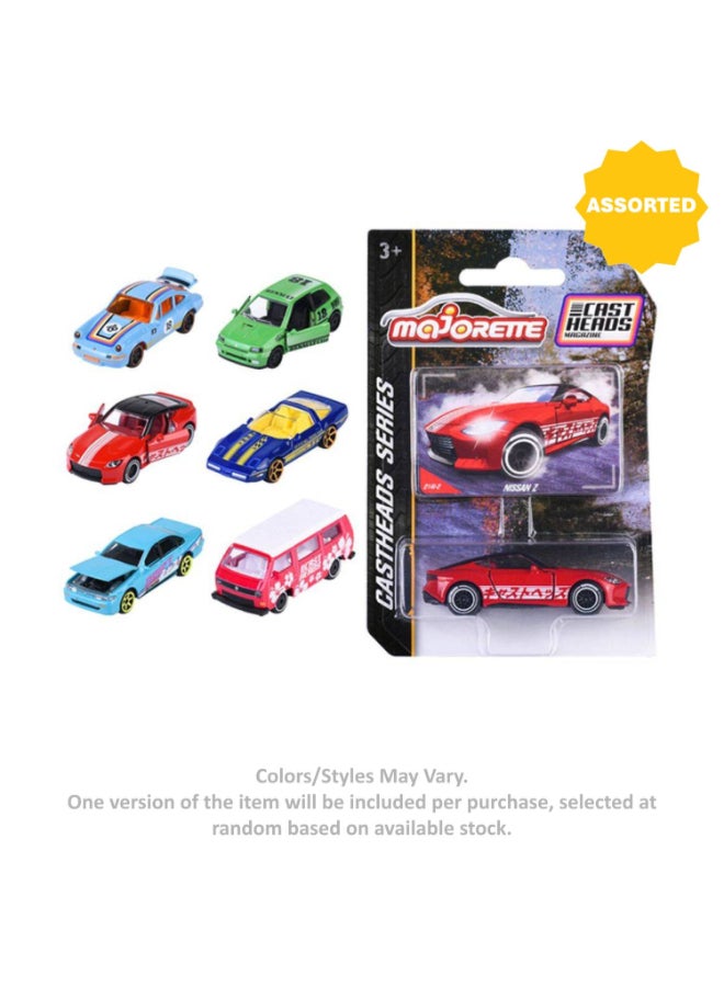 Majorette Castheads Series Volkswagen Premium Die-cast Car (1:64, Assorted) - Image 2